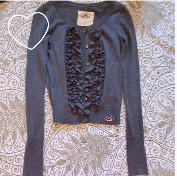 Hollister Sweaters - 💌HOLLISTER Button up shirt cardigan/sweater sizeS